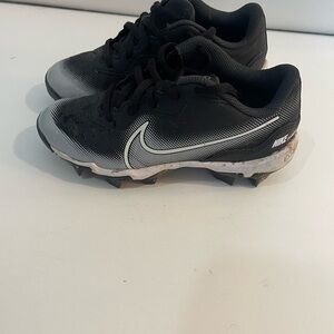 Nike Kids Black and Gray Sneakers